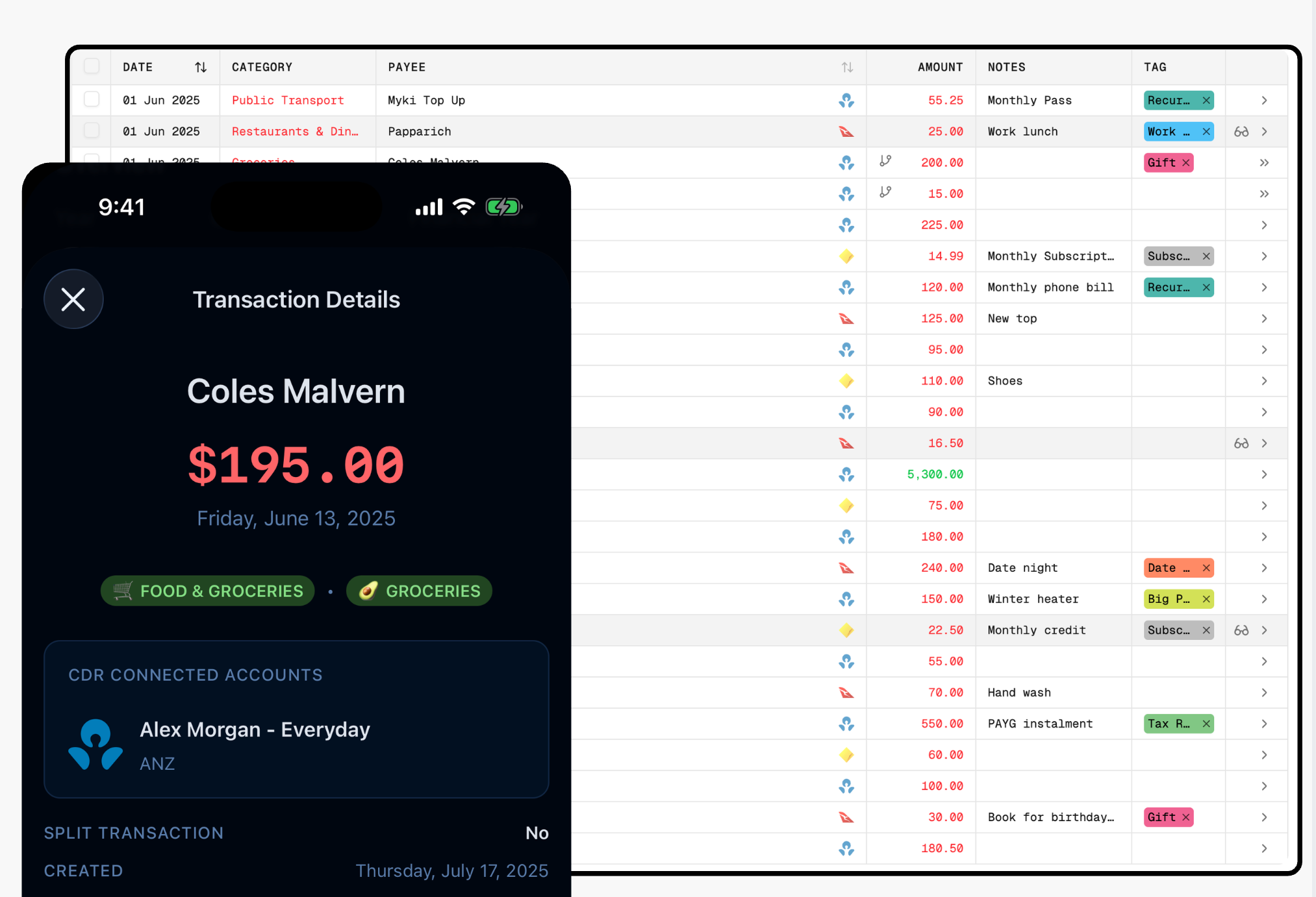 Open Banking CDR connection